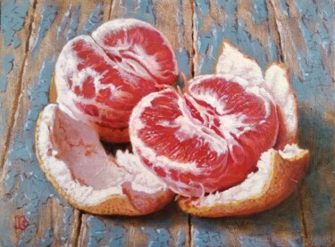 Pintura titulada "Grapefruit" por Oleg Khoroshilov, Obra de arte original, Oleo