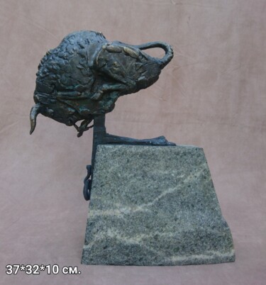 Sculpture intitulée "Жага свободи" par Oleg Novaiev, Œuvre d'art originale, Bronze