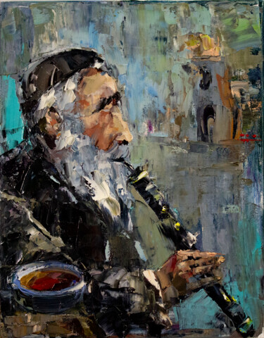 Pintura titulada "Secrets of the East…" por Oleg Sharapanovsky, Obra de arte original, Oleo Montado en Bastidor de camilla d…
