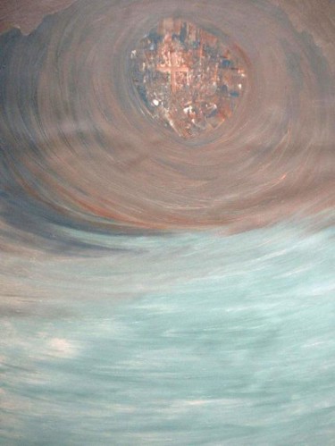 Peinture intitulée "Whirlwind of a life…" par Oleg Popov I, Œuvre d'art originale, Huile