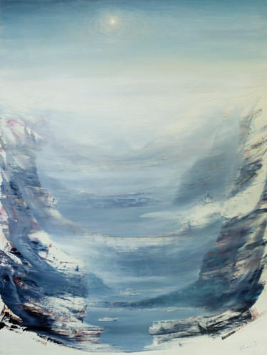 Картина под названием "Живые горы. Alive m…" - Oleg Popov I, Подлинное произведение искусства, Масло