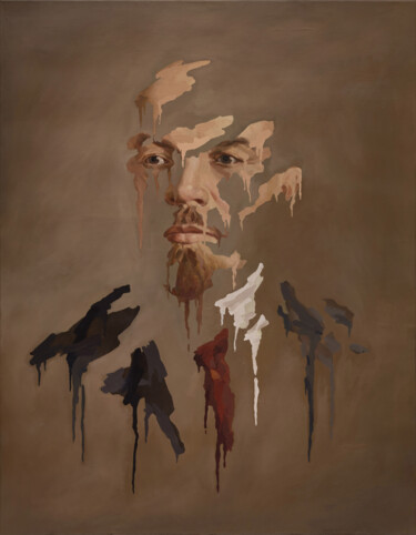 Painting titled "Oleksandr Balbyshev…" by Oleksandr Balbyshev, Original Artwork, Oil Mounted on Wood Stretcher frame