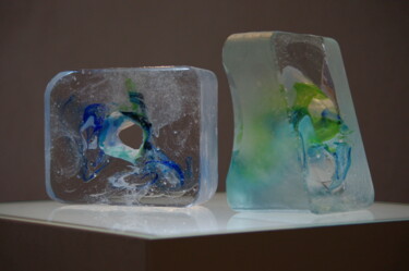雕塑 标题为“Sea breeze” 由Oleksandr Kovalskyi, 原创艺术品, 玻璃