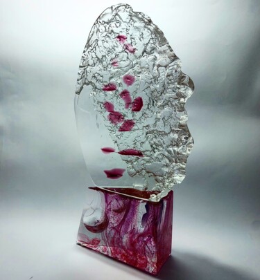Skulptur mit dem Titel "Transformation" von Oleksandr Kovalskyi, Original-Kunstwerk, Glas