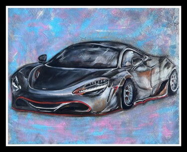 Malarstwo zatytułowany „McLaren” autorstwa Olena Bunina (Helena Bunina), Oryginalna praca, Akryl