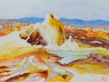 Peinture intitulée "“Salt of the Earth”" par Olena Smal, Œuvre d'art originale, Huile