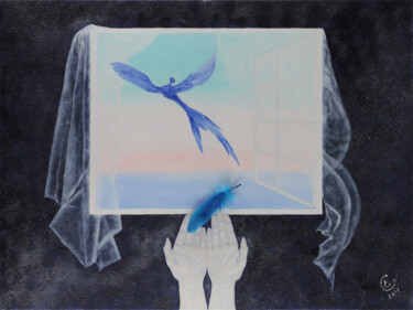 Картина под названием ""Get Lucky", «Metap…" - Olena Smal, Подлинное произведение искусства, Масло