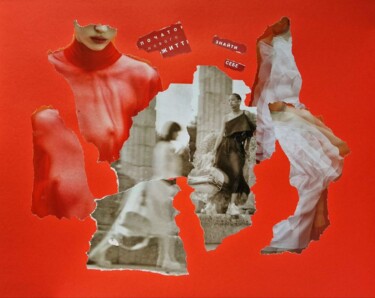 Collages intitulée "Take yourself apart…" par Olena Yemelianova, Œuvre d'art originale, Collages