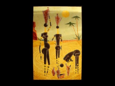 Painting titled "Agua" by Oleos Heiko, Original Artwork