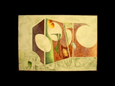 Pintura intitulada "espejos" por Oleos Heiko, Obras de arte originais