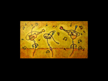 Картина под названием "Miniatura 1" - Oleos Heiko, Подлинное произведение искусства, Масло