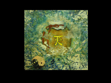Pittura intitolato "miniatura-zen" da Oleos Heiko, Opera d'arte originale