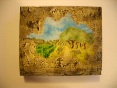 Peinture intitulée "Tierras de castilla" par Oleos Heiko, Œuvre d'art originale