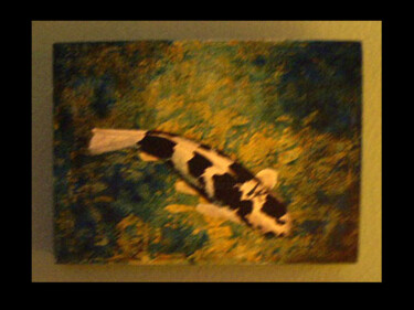 Pintura titulada "koi oceano" por Oleos Heiko, Obra de arte original