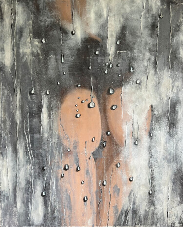 Painting titled "Drops of Desire - e…" by Olesya Izmaylova, Original Artwork, Acrylic