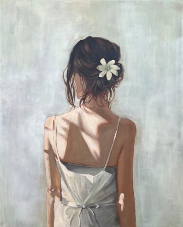 Картина под названием "Sunlit Serenity: A…" - Olesya Izmaylova, Подлинное произведение искусства, Акрил