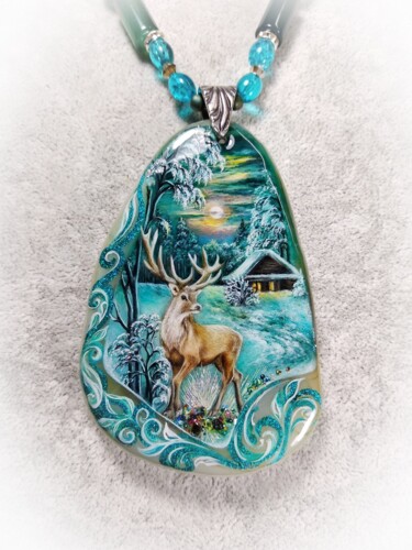 Design titled "Pendant Silver Hoof" by Olesya Losygina, Original Artwork, Jewelry
