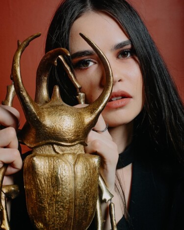 Photographie intitulée "Хепри" par Olesya Voronkova, Œuvre d'art originale, Photographie numérique