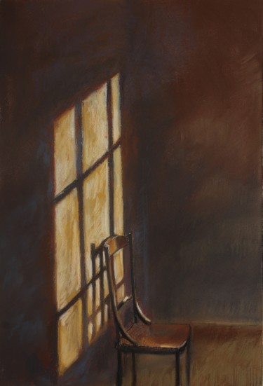 Рисунок под названием "Silence" - Olesya Turukina, Подлинное произведение искусства, Пастель