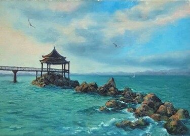 Painting titled "Хайнань" by Olga Batura, Original Artwork, Oil