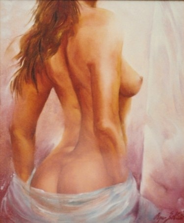 Pintura titulada ""Beleza Natural"" por Olga Beltrão, Obra de arte original, Oleo
