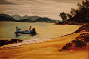 Peinture intitulée ""Parati"" par Olga Beltrão, Œuvre d'art originale, Huile