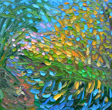 Malerei mit dem Titel "Part of nature" von Olga Bezhina, Original-Kunstwerk, Öl