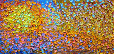 Peinture intitulée "Winter sun" par Olga Bezhina, Œuvre d'art originale, Huile