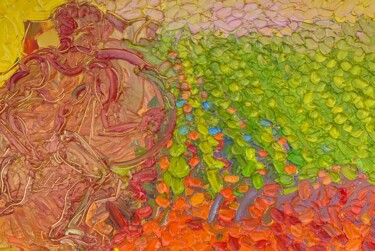 Картина под названием "Случайная находка" - Olga Bezhina, Подлинное произведение искусства, Масло Установлен на Деревянная р…