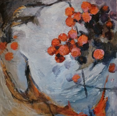 Malerei mit dem Titel "Weinlese - Herbst 1" von Olga David, Original-Kunstwerk, Acryl Auf Keilrahmen aus Holz montiert