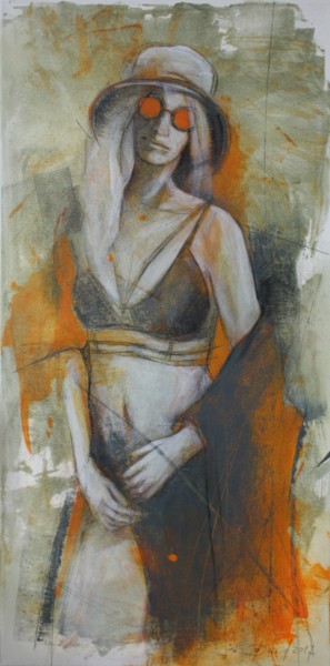 Malarstwo zatytułowany „Quartett 4” autorstwa Olga David, Oryginalna praca, Akryl