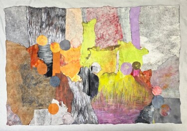 Текстильное искусство под названием "Broken Memories #2" - Olga Finkel, Подлинное произведение искусства, Текстильное волокно