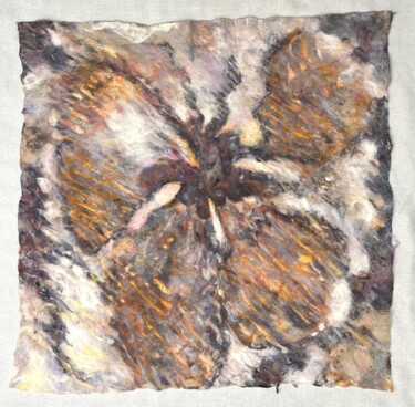 Текстильное искусство под названием "In Bloom" - Olga Finkel, Подлинное произведение искусства, Текстильное волокно