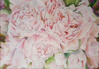 Pittura intitolato "Aroma of tenderness" da Olga Matyunina, Opera d'arte originale, Acquarello