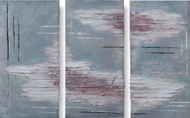 Pittura intitolato "Breath of air, trip…" da Olga Pavlova, Opera d'arte originale, Acrilico Montato su Telaio per barella in…