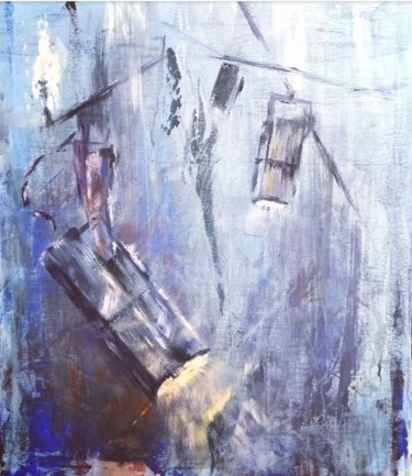 Pittura intitolato "Light for art" da Olga Polianska, Opera d'arte originale, Acrilico