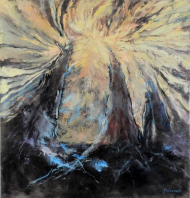 Peinture intitulée "Flow of strenth" par Olga Polianska, Œuvre d'art originale, Huile