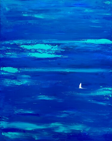 Pintura titulada "Ocean" por Olga Prasol, Obra de arte original, Acrílico