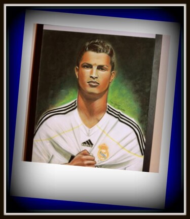 Peinture intitulée "ronaldo" par Olga Recio, Œuvre d'art originale