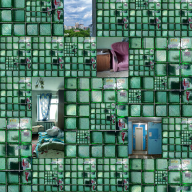 Grafika cyfrowa / sztuka generowana cyfrowo zatytułowany „Floors No1” autorstwa Ольга Рыжук, Oryginalna praca, Fotografia cy…