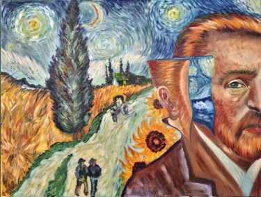 Pintura titulada "Символы человеческо…" por Olga Shelkovaja, Obra de arte original, Oleo