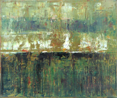 Pittura intitolato "The Road To Abstrac…" da Olga Sidorenko, Opera d'arte originale, Olio