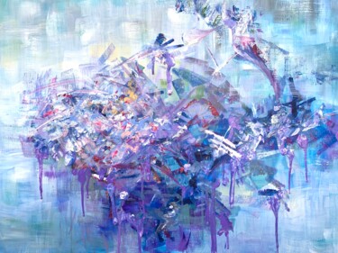 Painting titled "The Winter Bouquet…" by Stasssi, Original Artwork, Acrylic