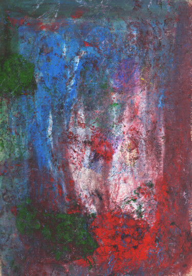 Pittura intitolato "Chaos" da Olga Strogonova, Opera d'arte originale, Olio