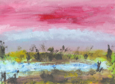 "Swamp" başlıklı Tablo Olga Strogonova tarafından, Orijinal sanat, Petrol