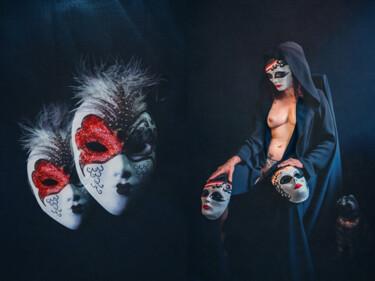 Φωτογραφία με τίτλο "Masks. ART Nude. Li…" από Olga Sukhikh (Lolly Shine), Αυθεντικά έργα τέχνης, Ψηφιακή φωτογραφία Τοποθετ…