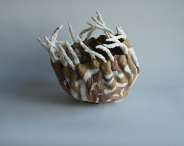 雕塑 标题为“Jellyfish 1” 由Olga Suvorova, 原创艺术品, 粘土