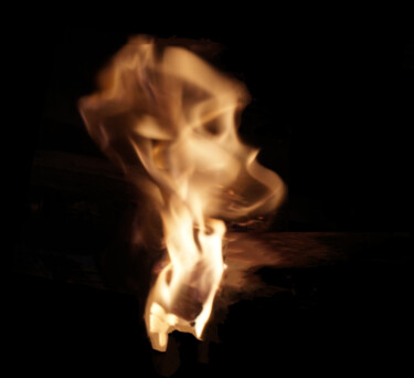 Photography titled "Flamed Verlaine / M…" by Olga Voscannelli, Original Artwork, Digital Photography