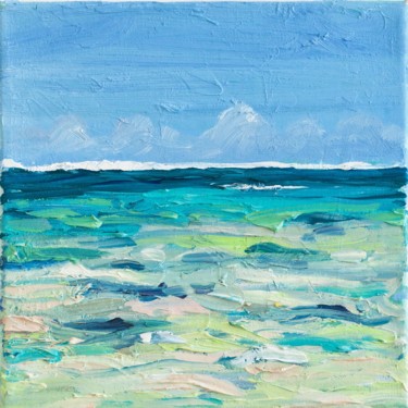 Картина под названием "Coral reef" - Olga Pavlovets, Подлинное произведение искусства, Масло
