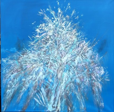 Pintura intitulada "Winter Tale" por Olha Kizub, Obras de arte originais, Óleo